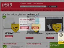 Tablet Screenshot of papersmart.de